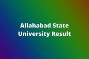 Allahabad-State-University-Result