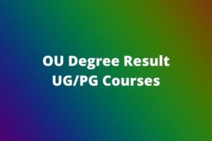 OU-Degree-Result-UG_PG-Courses