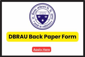 DBRAU Back Paper Form