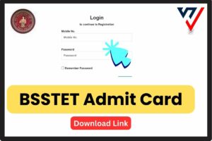 BSSTET Admit Card