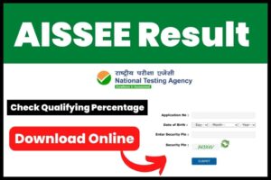 AISSEE 2024 Result【Declared】Now: Check Sainik School Scorecard @aissee.ntaonline.in