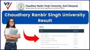 Chaudhary Ranbir Singh University Result 2024 - Download CRSU Result @crsu.ac.in