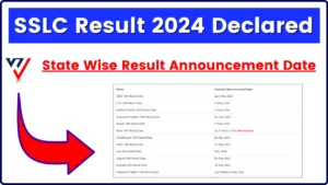 SSLC Result 2024 Declared - Check State Wise Result Announcement Date, Direct Link