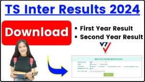TS Inter Results 2024, bie.telangana.gov.in TSBIE First Year, Second Year Marks