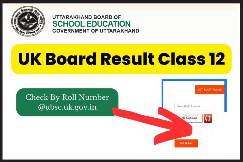 UK Board 12th Class Result 2024
