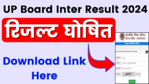upresults.nic.in 12th Class Result 2024 - Direct Download Link, Roll No & School Wise