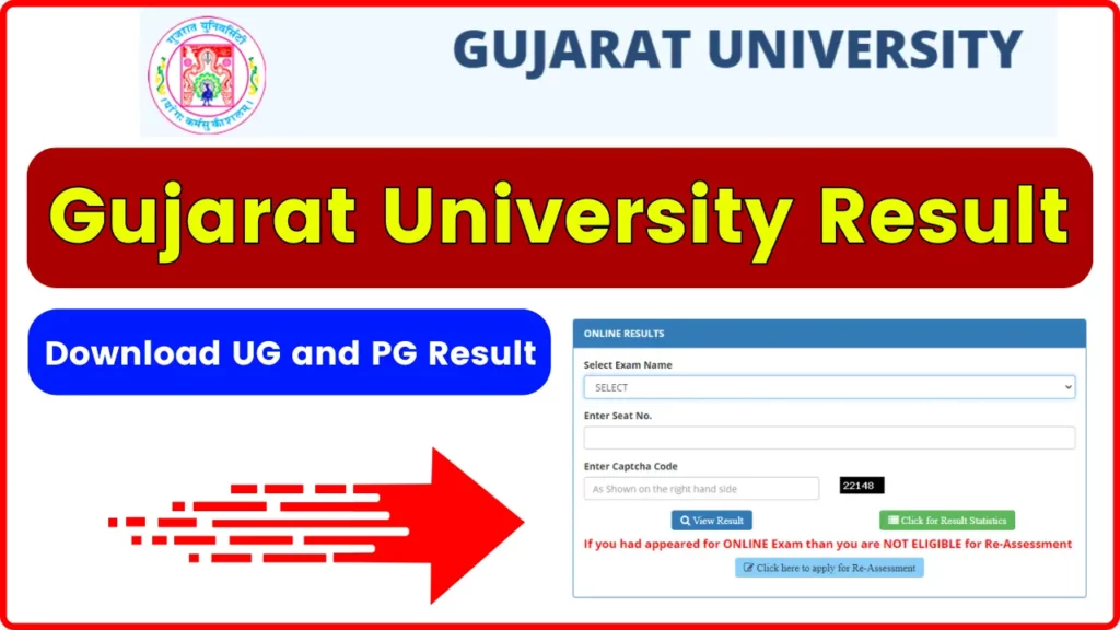 Gujarat University Result 2024 OUT at gujaratuniversity.ac.in - UG/PG Odd/Even Sem Results