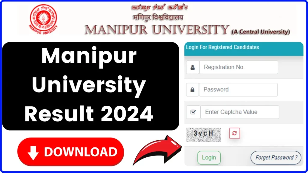 Manipur University Result 2024 Announced at manipuruniv.ac.in: Download UG Marksheet