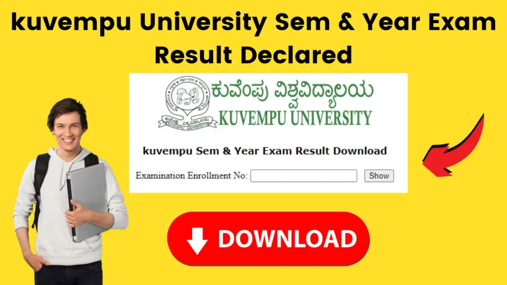 Kuvempu University Sem & Year Exam Result 2024 Declared - Direct Download Link @kuvempu.ac.in