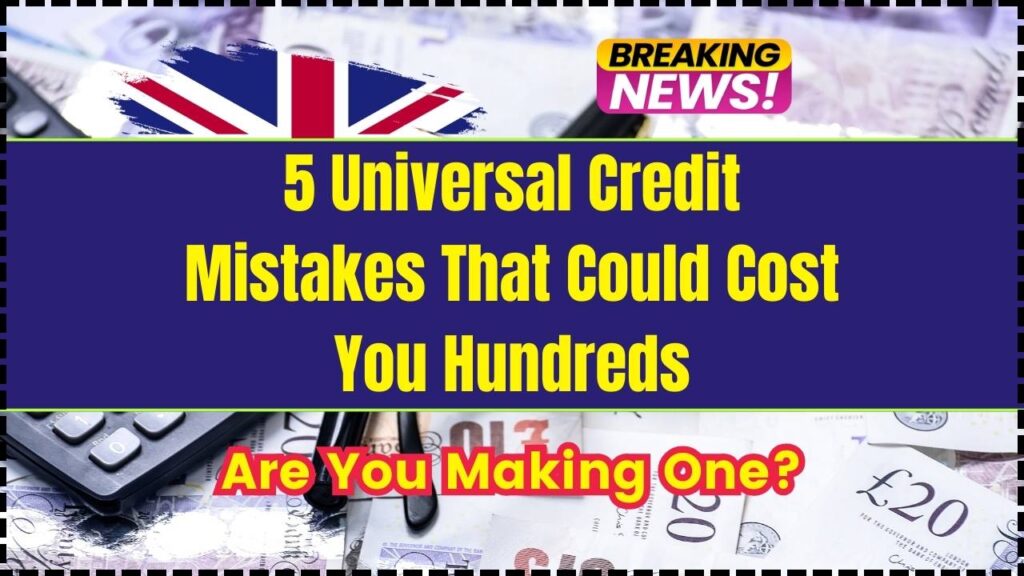 5 Universal Credit Mistakes That Could Cost You Hundreds – Are You Making One? 1 5 Universal Credit Mistakes That Could Cost You Hundreds