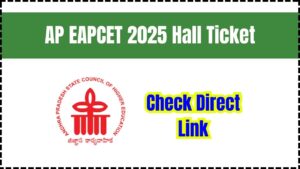 AP EAPCET 2025 Hall Ticket