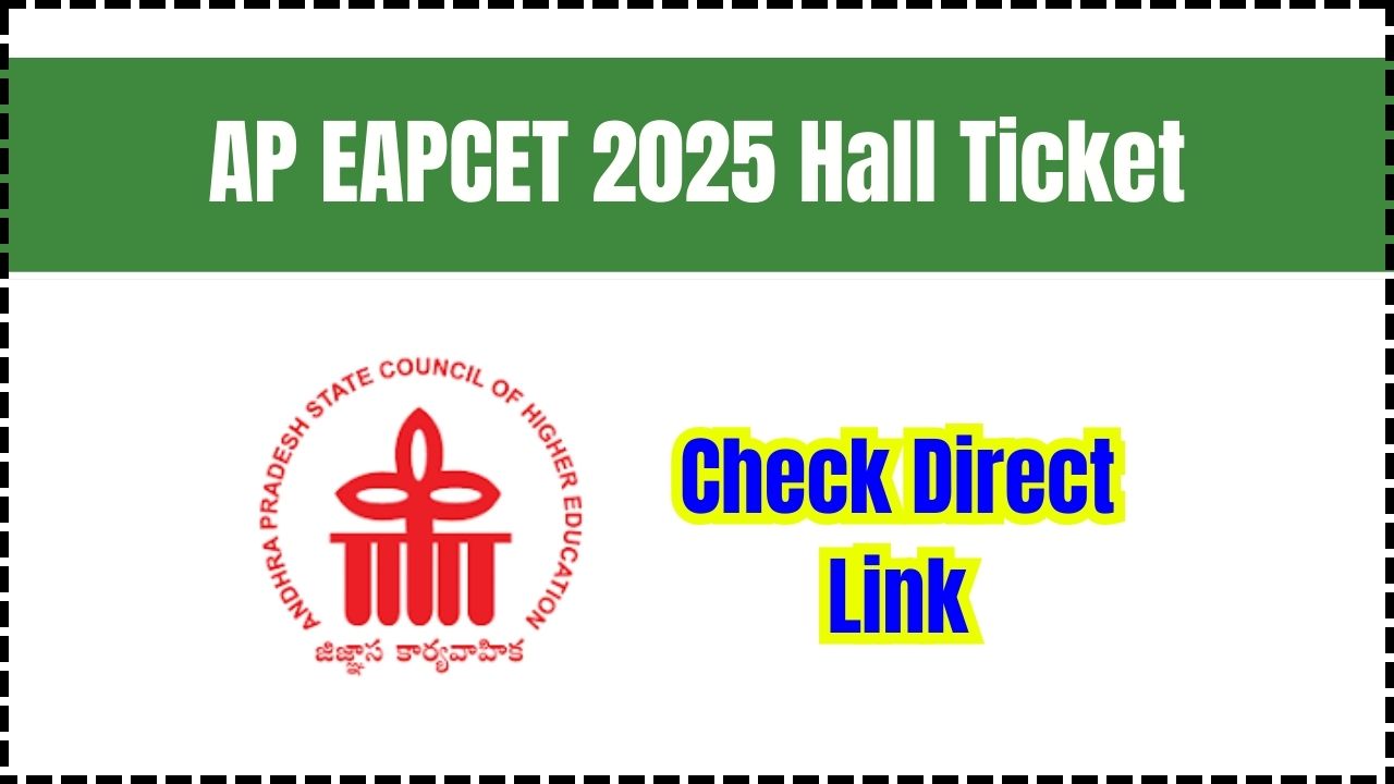 AP EAPCET 2025 Hall Ticket