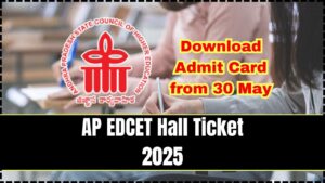 AP EDCET Hall Ticket 2025
