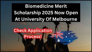 Biomedicine Merit Scholarship 2025 Now Open At University Of Melbourne