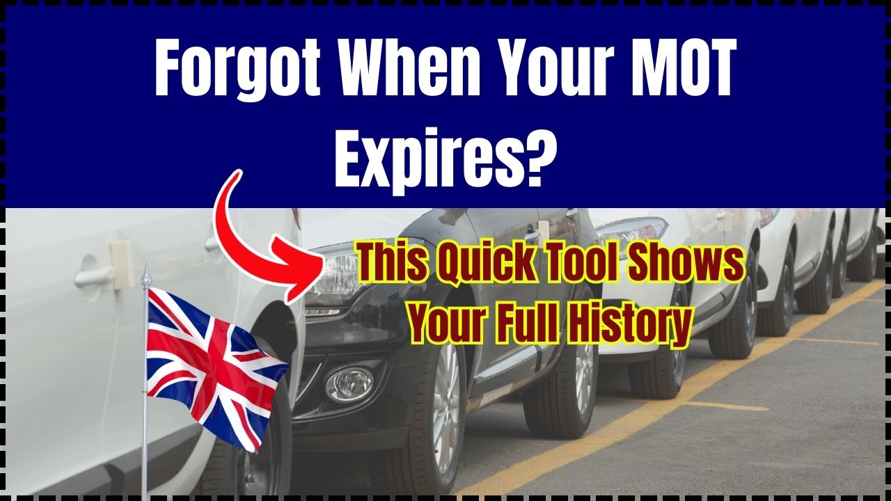 Forgot When Your MOT Expires