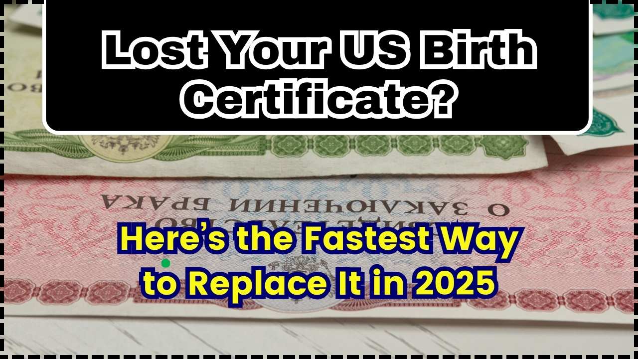 Lost Your US Birth Certificate