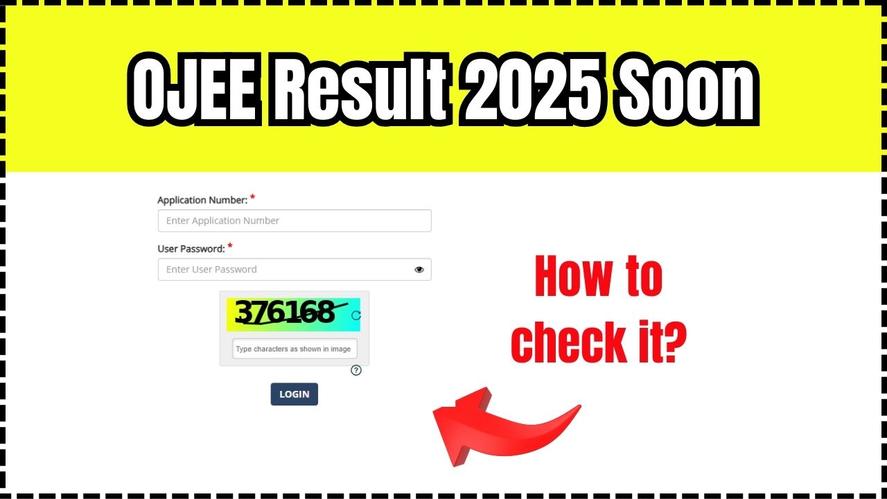 OJEE Result 2025 Soon