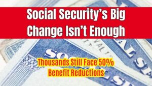 Social Security’s Big Change Isn’t Enough