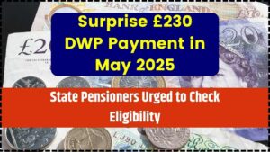 Surprise £230 DWP Payment in May 2025