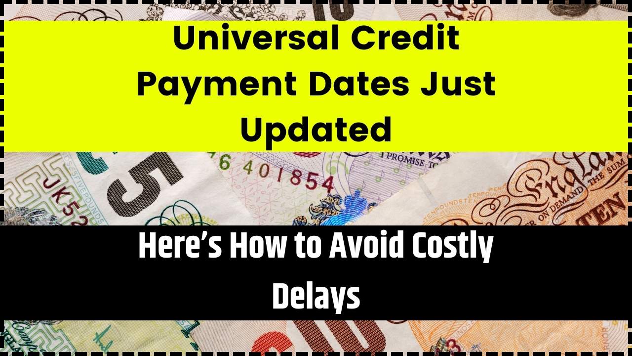 Universal Credit Payment Dates Just Updated